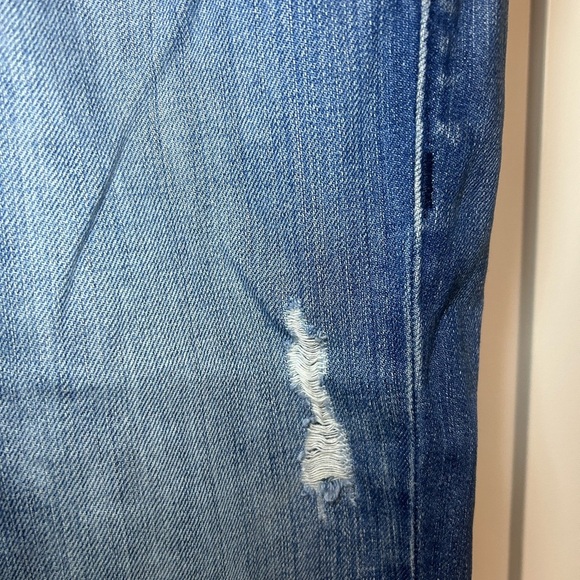 Vintage True Religion multi stitch logo straight blue jeans - Picture 8 of 14